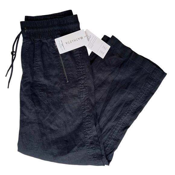 Athleta Pants - Athleta Cabo Linen Wide Leg Pants